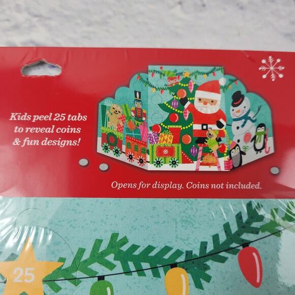 NWT Hallmark Coin Reveal Countdown to Christmas Calendar December 1-25 - Picture 2 of 8